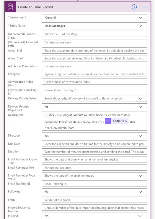 5 Power Automate Create Email